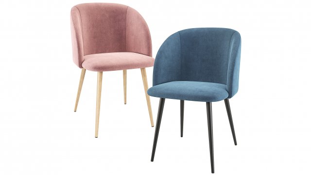 Deephouse Toulon Dining Chair Modèle 3D .c4d .max .obj .3ds .fbx .stl .blend 