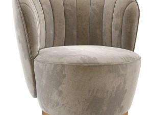 Pearl Armchair Domkapa 3D Model