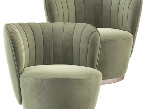 Pearl Armchair Domkapa 3D Model