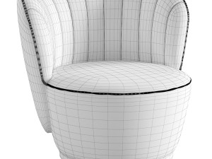 Pearl Armchair Domkapa 3D Model