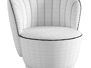 Pearl Armchair Domkapa 3D Model