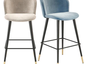 Eichholtz Volante Bar Stool 3D Model