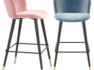 Eichholtz Volante Bar Stool 3D Модель