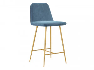 Spine Metal Barstool Space Copenhagen 3D Model
