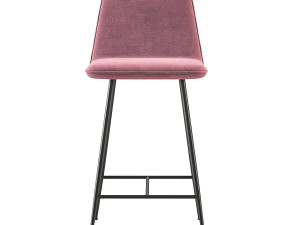 Spine Metal Barstool Space Copenhagen 3Dモデル