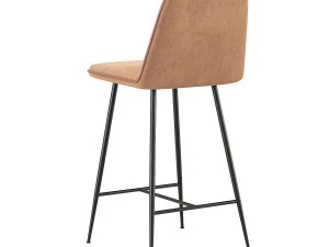 Spine Metal Barstool Space Copenhagen 3D Model