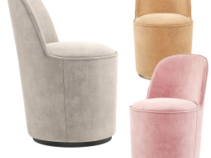 Gubi Tail Dining Chair Model 3D