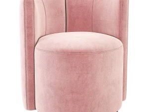 Fendi Casa Loulou Armchair 3D Model