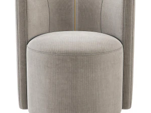 Fendi Casa Loulou Armchair 3D Model
