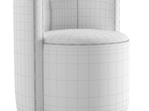 Fendi Casa Loulou Armchair 3D Модель