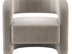 Kirby Chair Mitchell Gold Bob Williams 3D Model
