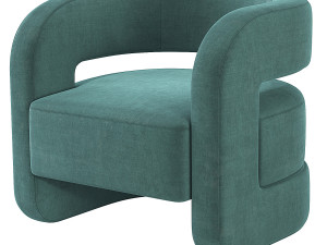 Kirby Chair Mitchell Gold Bob Williams 3D Model