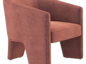 Fae Chair Four Hands Grayson 3D Model