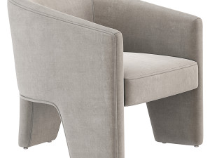Fae Chair Four Hands Grayson 3D Model
