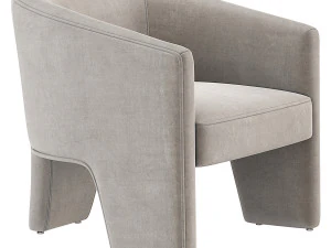 Fae Chair Four Hands Grayson 3D Model