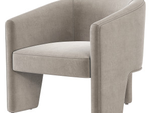 Fae Chair Four Hands Grayson 3D Model