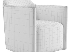 Blu Dot About Face Swivel Lounge Chair 3D Model