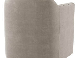 Blu Dot About Face Swivel Lounge Chair 3D Model