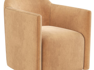Blu Dot About Face Swivel Lounge Chair 3D Model