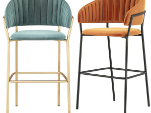 Deephouse Pisa Bar Stool 3D Model