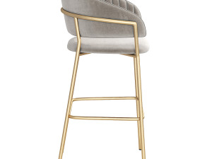 Deephouse Pisa Bar Stool 3D Model