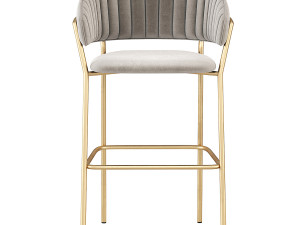 Deephouse Pisa Bar Stool 3D Model