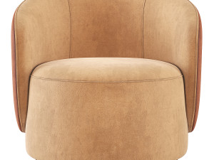 Fendi Casa Annabelle Armchair 3D Model