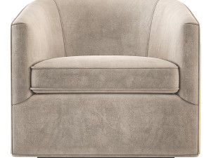 Reginald Swivel Chair Restoration Hardware RH 3D Model