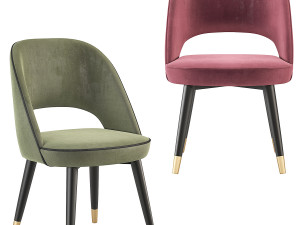 Colette Baxter Chair Roberto Lazzeroni 3D 모델