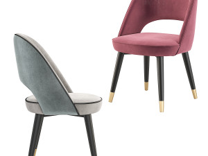 Colette Baxter Chair Roberto Lazzeroni 3D 모델