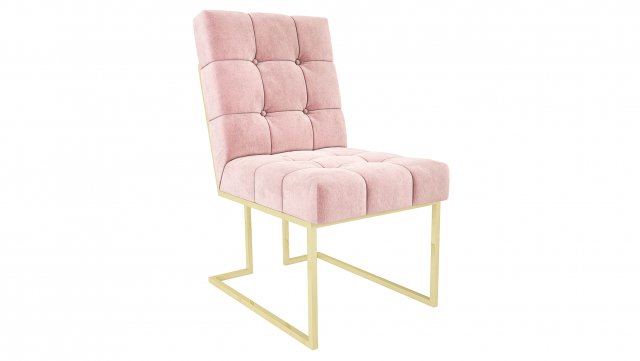 Goldfinger Dining Chair Jonathan Adler Model 3D .c4d .max .obj .3ds .fbx .stl .blend