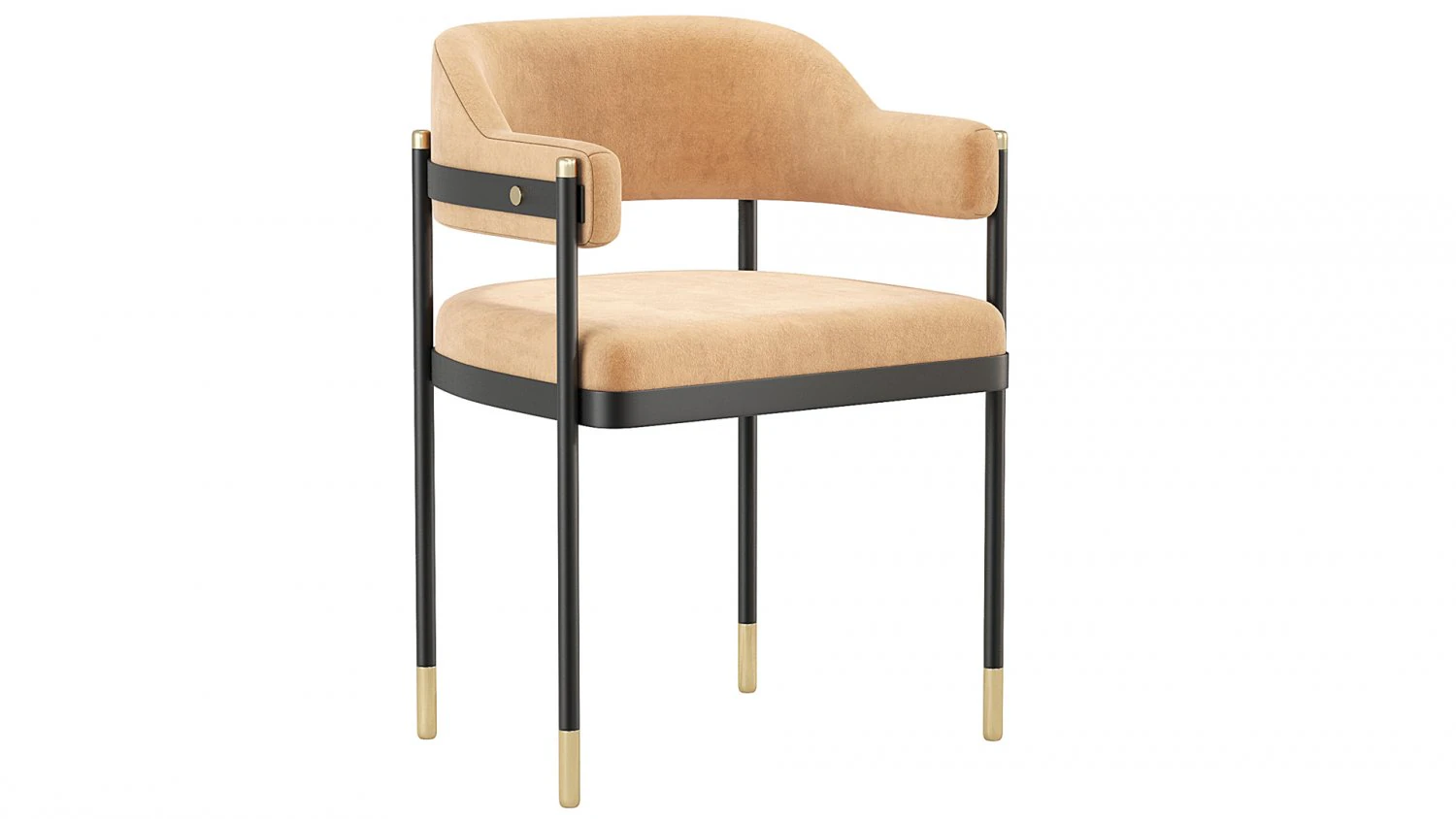 Laskasas Dale Dining Chair 3D Model .c4d .max .obj .3ds .fbx .stl .blend 