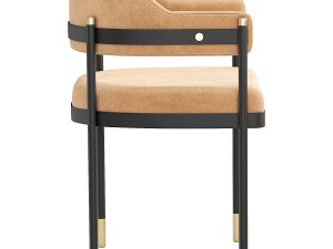 Laskasas Dale Dining Chair 3D Модель