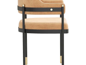 Laskasas Dale Dining Chair 3D Model