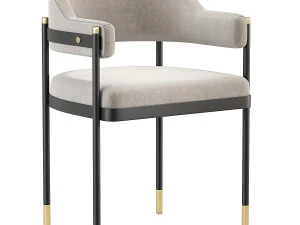 Laskasas Dale Dining Chair 3D Model