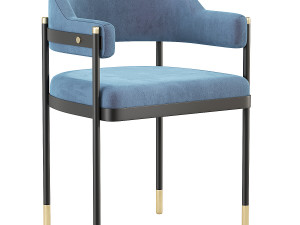 Laskasas Dale Dining Chair 3D Модель