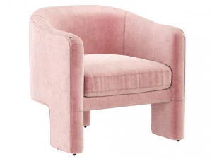 Fairfax 雕塑椅 CoCo Republic 3D 模型