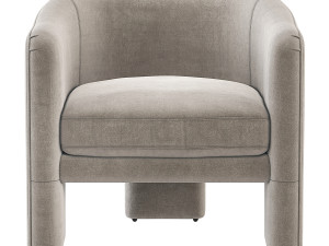 Fairfax sculptural Chair CoCo Republic 3D Модель
