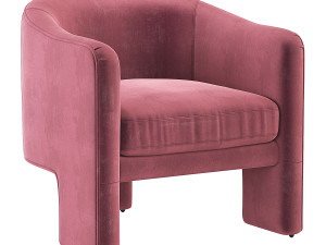 Fairfax sculptural Chair CoCo Republic 3D Модель