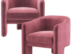 Fairfax sculptural Chair CoCo Republic 3D Модель