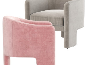 Fairfax sculptural Chair CoCo Republic 3D Модель