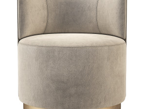 Frag Clubby Armchair Clubby Christophe Pillet Modello 3D