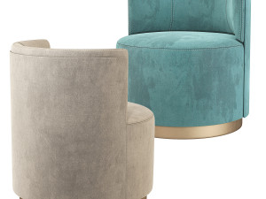 Frag Clubby Armchair Clubby Christophe Pillet Modello 3D