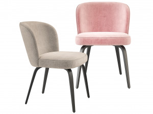 Eichholtz Halard Dining Chair 3Dモデル