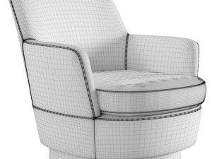 Jacques Armchair Rodolfo Dordoni 3D Модель