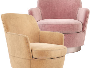 Jacques Armchair Rodolfo Dordoni 3D Модель
