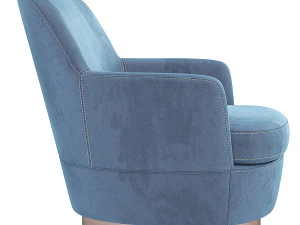 Jacques Armchair Rodolfo Dordoni 3D Model