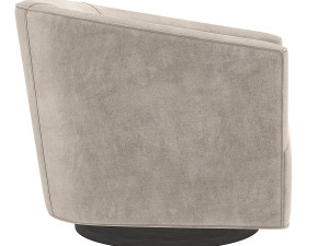 1950S Italian Shelter Chair Restoration Hardware RH 3D मॉडल