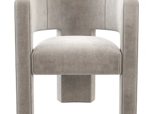 Sculpt Chair Crate and Barrel 3D Model
