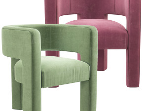Sculpt Chair Crate and Barrel Modèle 3D